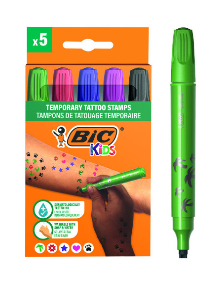 ESTUCHE TATTOO 5 STAMPS BIC 516824