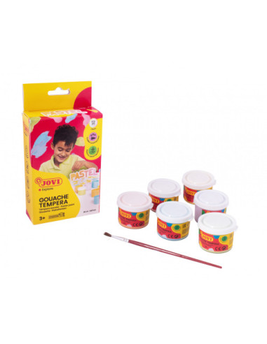 ESTUCHE TÉMPERA GOUACHE 6 BOTES DE 35 ML...
