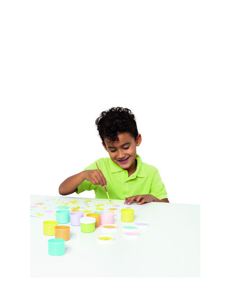 ESTUCHE TÉMPERA GOUACHE 6 BOTES DE 35 ML COLORES PASTEL JOVI 507P