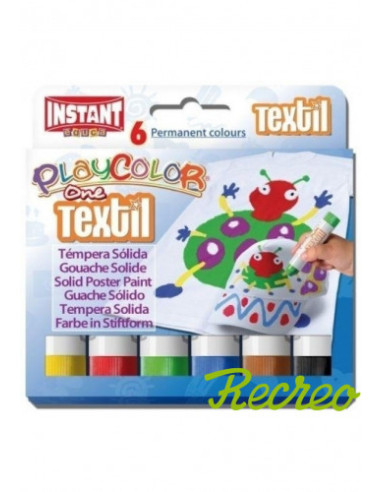ESTUCHE TEXTIL ONE 6 COLORES SURTIDOS PLAYCOLOR 10401