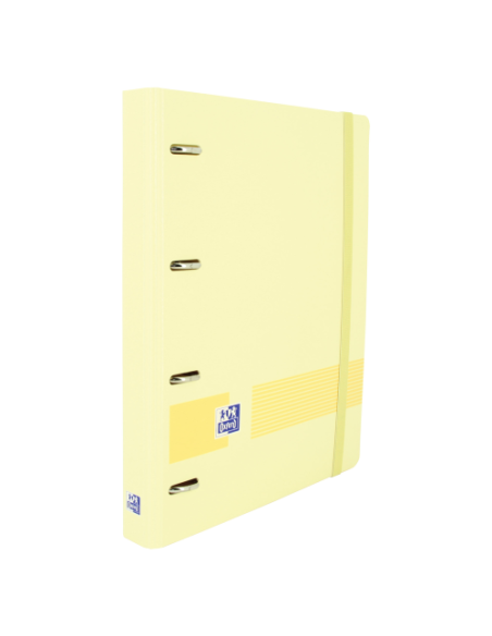 EUROPEANBINDER+ LIVE & GO POLYFOAM A4+ CON RECAMBIO 100H 5X5 - SURTIDO PASTEL OXFORD 400146175