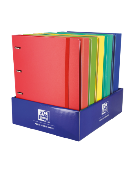 EUROPEANBINDER+ LIVE & GO POLYFOAM A4+ CON RECAMBIO 100H 5X5 - SURTIDO VIVOS OXFORD 400146174
