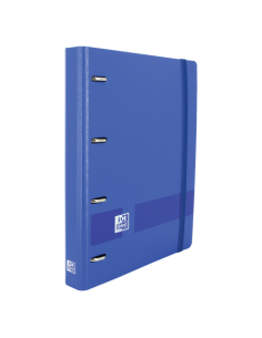 EUROPEANBINDER+ LIVE & GO POLYFOAM A4+ CON RECAMBIO 100H 90GR 5X5 - AZUL OXFORD 400131298