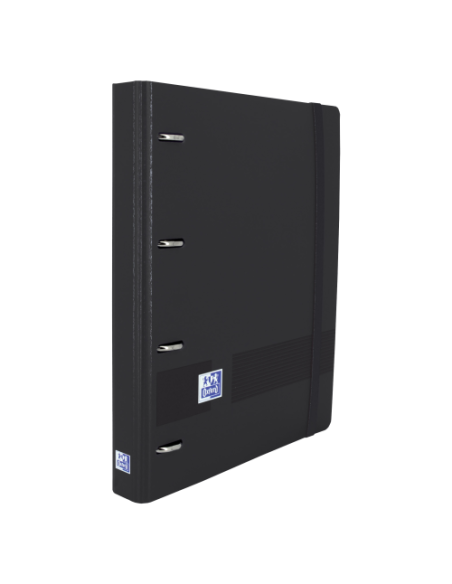 EUROPEANBINDER+ LIVE & GO POLYFOAM A4+ CON RECAMBIO 100H 90GR 5X5 - NEGRO OXFORD 400119071