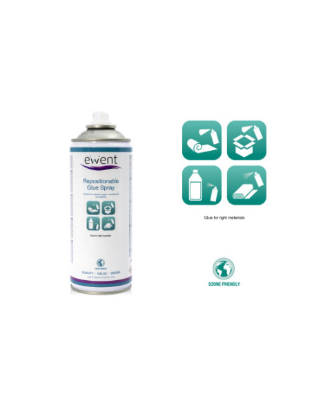 EWENT SPRAY DE PEGAMENTO REPOSICIONABLE SECADO RÁPIDO