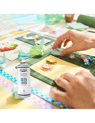 EWENT SPRAY DE PEGAMENTO REPOSICIONABLE SECADO...
