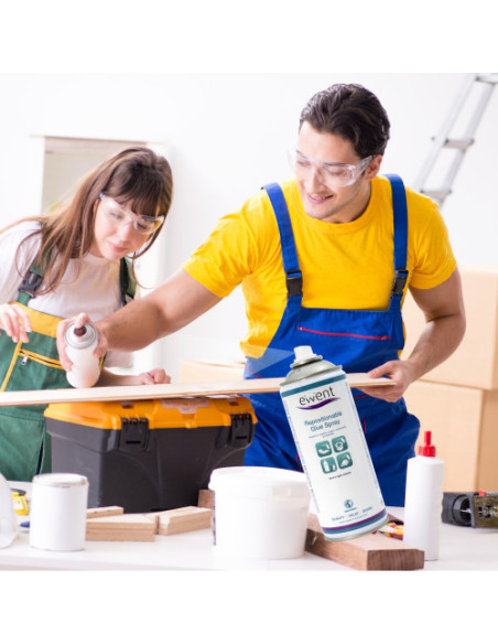 EWENT SPRAY DE PEGAMENTO REPOSICIONABLE SECADO RÁPIDO