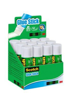 EXPOSITOR 12 BARRAS ADHESIVO PERMANENTE 40G 6240DN SCOTH 7100115359