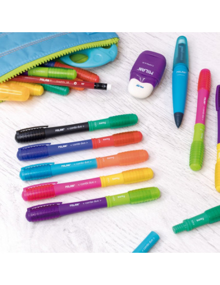 EXPOSITOR 50 BOLÍGRAFOS SWAY COMBI DUO COLORES SURTIDOS MILAN 176582950