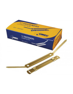CAJA 50 FASTENER METAL DORADO U304501 UMEC