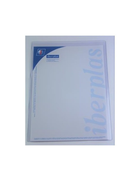 CAJA 50 FUNDAS FORMATO A3 "U" PORTADOCUMENTOS PVC CRISTAL 150 MICRAS IBERPLAS 86Q50 CAJA 50 FUNDAS FORMATO A3 "U" PORTADOCUMENTOS PVC CRISTAL 150 MICRAS IBERPLAS 86Q50