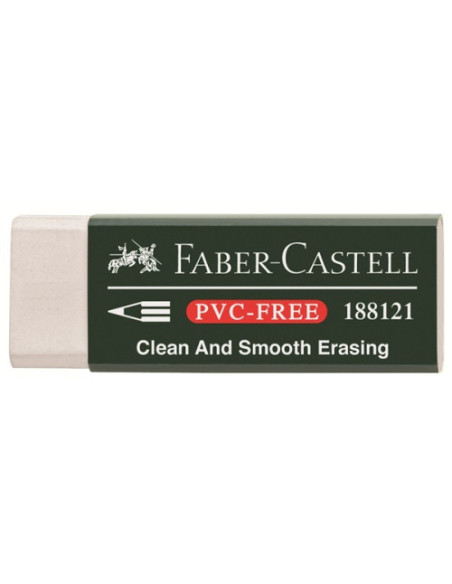 CAJA 20 UNIDADES GOMA DE BORRAR BLANCA 7081 N FABER CASTELL 188121