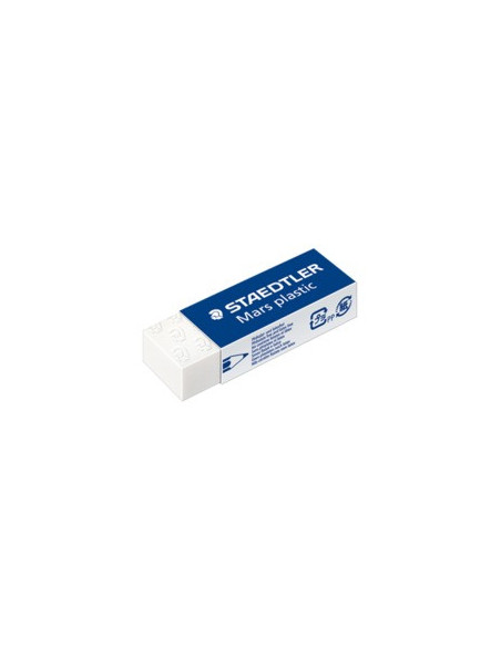 GOMA DE BORRAR MARS PLASTIC 65X23X13MM.) STAEDTLER 526 50