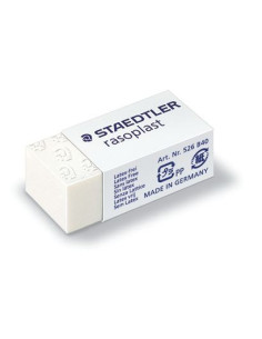 GOMA DE BORRAR RASOPLAST (33X16X13 MM) STAEDTLER 526 B40