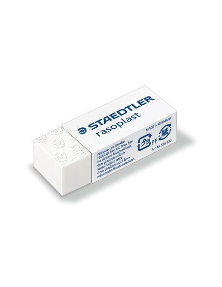 GOMA DE BORRAR RASOPLAST (42X19X13 MM) STAEDTLER 526 B30