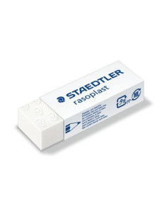 GOMA DE BORRAR RASOPLAST (65X23X13 MM) STAEDTLER 526 B20