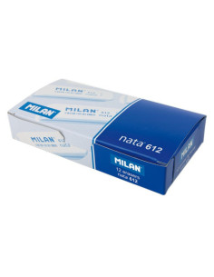 GOMA NATA BLANCA CON BISEL 612 SANDWICH MILAN CPM612