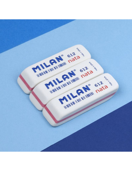 GOMA MILAN NATA BLANCA CON BISEL 612 SANDWICH  CPM612