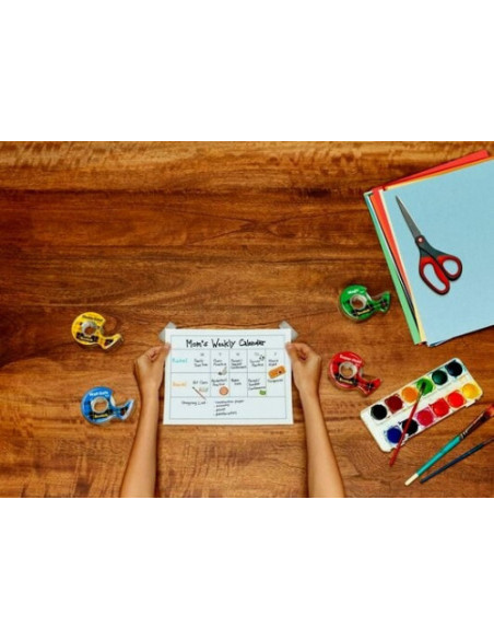 TIJERAS DECO 16,5CM COLORES SURTIDOS VERDE/AZUL/ROSA 1561DS-M SCOTH 7000034004