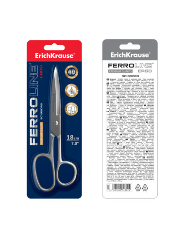 TIJERAS FERRO 18 CM ERICH KRAUSE 14852