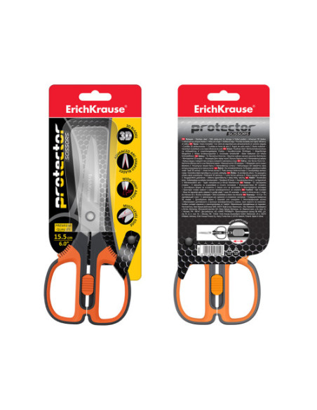 TIJERAS PROTECTOR 15,5 CM ERICH KRAUSE 48055