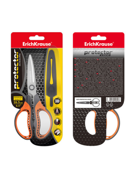 TIJERAS PROTECTOR 16,5 CM ERICH KRAUSE 48056