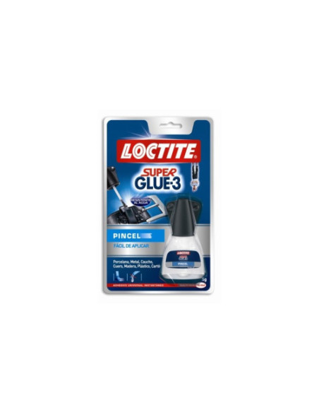 ADHESIVO PEGAMENTO FUERTE E INSTANTANEO SUPERGLUE3 BRUSH 5GR LOCTITE 2640969