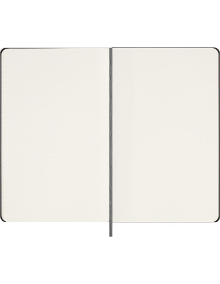 AGENDA 12 MESES SEMANAL L (13 X 21 CM) NEGRA TAPA DURA (ATEMPORAL) MOLESKINE DHUNDB12WN301