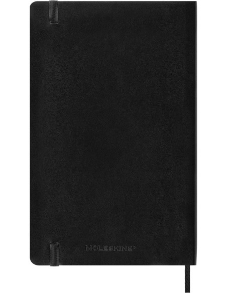 AGENDA 18 MESES 2024-2025 DIARIA L (13 X 21 CM) NEGRA TAPA BLANDA MOLESKINE DSB18DC3Y25