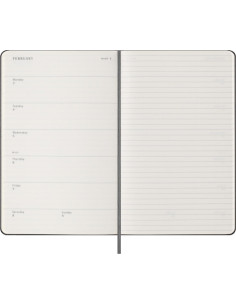 AGENDA 18 MESES 2024-2025 SEMANAL L (13 X 21 CM) NEGRA... 2