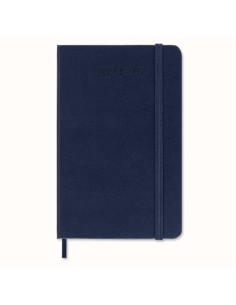 AGENDA 18 MESES 2024-2025 SEMANAL P (9 X 14 CM) AZUL...