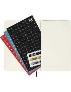AGENDA 18 MESES 2024-2025 SEMANAL P (9 X 14 CM) NEGRA... 2