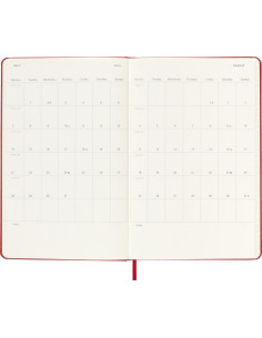 AGENDA 18 MESES 2024-2025 SEMANAL P (9 X 14 CM) ROJO... 2