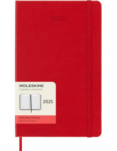 AGENDA 2025 TAPA DURA 12 MESES DIARIA L (13 X 21 CM) ROJA... 2