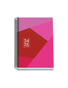 AGENDA ESCOLAR 2024-2025 TAMAÑO A5 TAPA CARTON FORRADO...