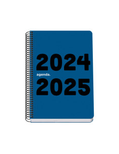AGENDA ESCOLAR 2024-2025 TAMAÑO A5 TAPA POLIPROPILENO...