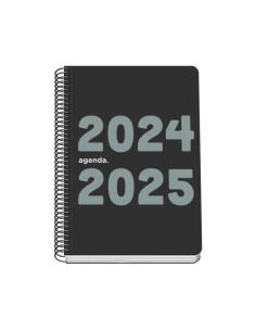 AGENDA ESCOLAR 2024-2025 TAMAÑO A5 TAPA POLIPROPILENO...