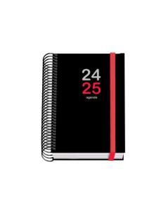 AGENDA ESCOLAR 2024-2025 TAMAÑO A6 TAPA CARTON FORRADO...
