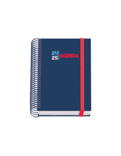 AGENDA ESCOLAR 2024-2025 TAMAÑO A6 TAPA CARTON FORRADO...