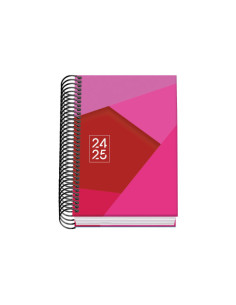 AGENDA ESCOLAR 2024-2025 TAMAÑO A6 TAPA CARTON FORRADO...