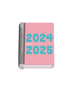 AGENDA ESCOLAR 2024-2025 TAMAÑO A6 TAPA POLIPROPILENO...