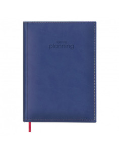 AGENDA PLANNING DÍA PÁGINA 21 X 29 CM AZUL (ATEMPORAL)...