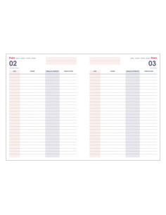 AGENDA PLANNING DÍA PÁGINA 21 X 29 CM AZUL (ATEMPORAL)... 2