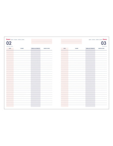 AGENDA PLANNING DÍA PÁGINA 21 X 29 CM CÁMEL...