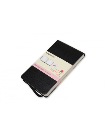 ALBUM DE ACUARELA NEGRO P (9X14CM) MOLESKINE ARTMM803