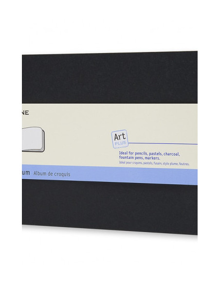 ALBUM DE BOCETOS NEGRO L (13X21CM) MOLESKINE ARTSKA3
