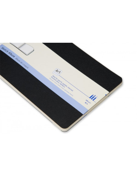 ALBUM DE BOCETOS NEGRO L (13X21CM) MOLESKINE ARTSKA3