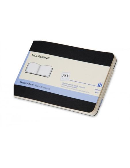 ALBUM DE BOCETOS NEGRO P (9X14CM) MOLESKINE ARTSKA2