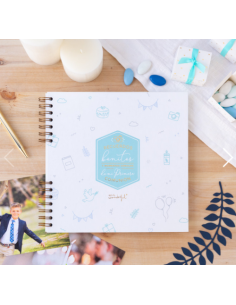 ÁLBUM DE FOTOS AZUL - RECUERDOS BONITOS DE MI PRIMERA... 2