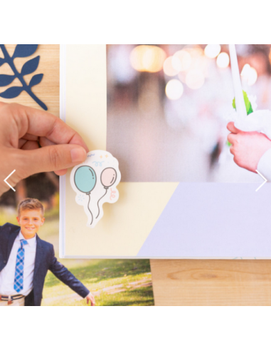 ÁLBUM DE FOTOS AZUL - RECUERDOS BONITOS DE MI...